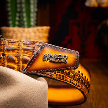 Load image into Gallery viewer, Montana Belt Mustard / Brown