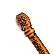 Load image into Gallery viewer, Montana Belt Mustard / Brown
