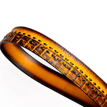 Load image into Gallery viewer, Montana Belt Mustard / Brown