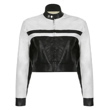 Load image into Gallery viewer, Mosaic Leather Jacket