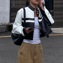 Load image into Gallery viewer, Mosaic Leather Jacket
