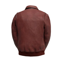 Load image into Gallery viewer, Moto Bomber - Men's Leather Jacket