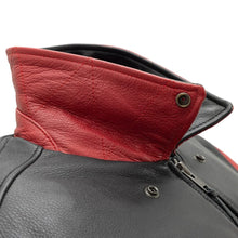 Load image into Gallery viewer, Moto Bomber Two Tone Men's Leather Jacket