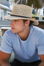 Load image into Gallery viewer, Scala Puerto- Straw Fedora Hat