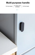Load image into Gallery viewer, Multi-purpose Cupboard Knob Furniture Knobs Plastic Self-adhesive Door Handles Wardrobe Pulls Door Hardware Safety Pulls Knobs For Dresser Drawers Knobs And Pull For Dresser Drawers Kitchen Bathroom Cabinet