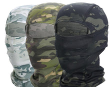 Load image into Gallery viewer, Multicam Camouflage Balaclava Full Face Scarf Mask Hiking Cycling Hunting Army Bike Military Head Cover Tactical Airsoft Cap Men Ski Mask for Men Windproof Thermal Winter Scarf Mask Women Neck Warmer Hood for Cycling