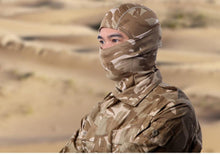 Load image into Gallery viewer, Multicam Camouflage Balaclava Full Face Scarf Mask Hiking Cycling Hunting Army Bike Military Head Cover Tactical Airsoft Cap Men Ski Mask for Men Windproof Thermal Winter Scarf Mask Women Neck Warmer Hood for Cycling