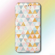 Load image into Gallery viewer, Multicolored Phone Case For iPhone 13 12 11 Pro Mini Cover Wallet Card Slot Flip Magnetic Leather PU Leather Flip Wallet Cover with Card Slots Case Cover