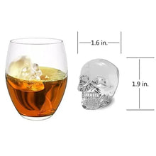 Load image into Gallery viewer, Multifunctional Ice Cube Maker Creative Silica Gel Gun Bullet Skull Shape Tray Mold Home Bar Party Cool Whiskey Wine Ice Cream Bar Tool