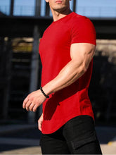 Load image into Gallery viewer, Men's Summer Muscle T-Shirt for Gym Workouts