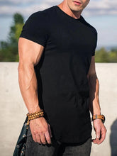 Load image into Gallery viewer, Men's Summer Muscle T-Shirt for Gym Workouts