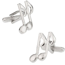 Load image into Gallery viewer, Music Note Cufflinks