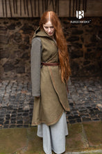 Load image into Gallery viewer, Wrap Dress Myrana Autumn Green
