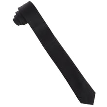 Load image into Gallery viewer, Vittorio Farina Solid Satin Skinny Necktie