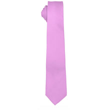 Load image into Gallery viewer, Vittorio Farina Solid Satin Skinny Necktie