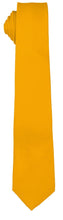 Load image into Gallery viewer, Vittorio Farina Solid Satin Skinny Necktie