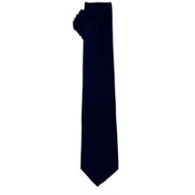 Load image into Gallery viewer, Vittorio Farina Solid Satin Skinny Necktie