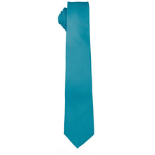 Load image into Gallery viewer, Vittorio Farina Solid Satin Skinny Necktie