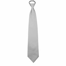Load image into Gallery viewer, Vittorio Farina Solid Satin Zipper Necktie