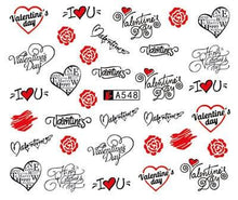 Load image into Gallery viewer, Nail Art Water Transfer Stickers Anime Mouse Animal Kid slider adhesive Watermark Decals Women Beauty Wedding Nails Decal Self-Adhesive 3D Wave Design Decoration for Women Girls Art Stickers Decal Decoration Metallic Curve Strip Line Nail