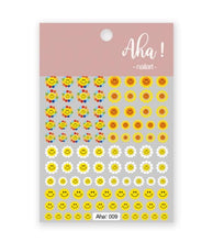 Load image into Gallery viewer, Nail Glue Stickers Stars Moon Cartoon Rabbit Panda Flower Nail Decoration Decals Nail Sticker Nail Art Decorations Design Decoration Acrylic Nail Supplies Designer Nail Decorations for Women Girls Kids 3D Nail Art Stickers Decals