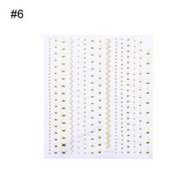 Load image into Gallery viewer, Nail Strip Stickers Black Gold Rose Gold Silver Metal Strip Tape Nail Art Adhesive Foil Tips Nail Sticker Decals Metallic Curve Strip Line Nail Decal Self-Adhesive 3D Wave Design Decoration for Women Girls Tape Nail Art Stickers Decal Decoration