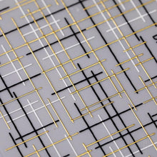 Load image into Gallery viewer, Nail Strip Stickers Black Gold Rose Gold Silver Metal Strip Tape Nail Art Adhesive Foil Tips Nail Sticker Decals Metallic Curve Strip Line Nail Decal Self-Adhesive 3D Wave Design Decoration for Women Girls Tape Nail Art Stickers Decal Decoration