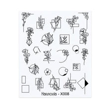 Load image into Gallery viewer, Nails Sticker Nail Art Decorations Flowers Leaves Decals Water Transfer Sliders Woman Face Fruit Foil Manicures Wraps Water Transfer Nail Decals Sticker For Pretty Girl Self-Adhesive Nail Decals Designer Nail Stickers for Acrylic Decal