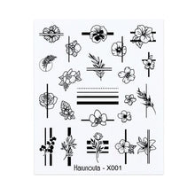 Load image into Gallery viewer, Nails Sticker Nail Art Decorations Flowers Leaves Decals Water Transfer Sliders Woman Face Fruit Foil Manicures Wraps Water Transfer Nail Decals Sticker For Pretty Girl Self-Adhesive Nail Decals Designer Nail Stickers for Acrylic Decal