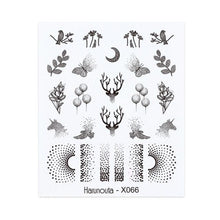 Load image into Gallery viewer, Nails Sticker Nail Art Decorations Flowers Leaves Decals Water Transfer Sliders Woman Face Fruit Foil Manicures Wraps Water Transfer Nail Decals Sticker For Pretty Girl Self-Adhesive Nail Decals Designer Nail Stickers for Acrylic Decal
