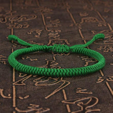 Load image into Gallery viewer, National Style Lucky Red String Bracelet Handmade Braided Knot Charm Bracelets For Women Men Red Bracelet Protection Red Cord Bracelet Adjustable Braided Knot Bracelet