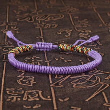 Load image into Gallery viewer, National Style Lucky Red String Bracelet Handmade Braided Knot Charm Bracelets For Women Men Red Bracelet Protection Red Cord Bracelet Adjustable Braided Knot Bracelet