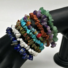 Load image into Gallery viewer, Natural Lucky Stone Beads Bracelet Multiple Colors Bracelets Beautiful Crystal Bracelets Natural Gemstone Crystal Stretch Bracelets Distance Energy Bracelet For Women Girls