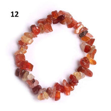 Load image into Gallery viewer, Natural Lucky Stone Beads Bracelet Multiple Colors Bracelets Beautiful Crystal Bracelets Natural Gemstone Crystal Stretch Bracelets Distance Energy Bracelet For Women Girls