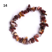 Load image into Gallery viewer, Natural Lucky Stone Beads Bracelet Multiple Colors Bracelets Beautiful Crystal Bracelets Natural Gemstone Crystal Stretch Bracelets Distance Energy Bracelet For Women Girls