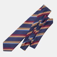 Load image into Gallery viewer, Battisti - Silk Jacquard Tie - Navy