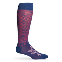 Load image into Gallery viewer, NBCF - Blue with Dark Pink Connected Ribbons