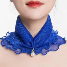 Load image into Gallery viewer, Neck Collars Fashion Scarves for Women And Girls Print Satin Silk Scarf Female Bandana Head Bib Scarfs For Ladies