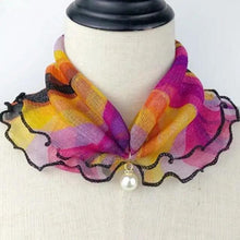 Load image into Gallery viewer, Neck Collars Fashion Scarves for Women And Girls Print Satin Silk Scarf Female Bandana Head Bib Scarfs For Ladies