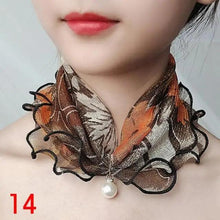 Load image into Gallery viewer, Neck Collars Fashion Scarves for Women And Girls Print Satin Silk Scarf Female Bandana Head Bib Scarfs For Ladies