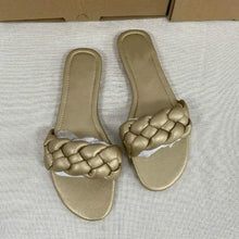 Load image into Gallery viewer, New 2021 Summer Sandals Flat Bottom Fashion Women Slides Sandals slipper - Outdoor designer shoes for women