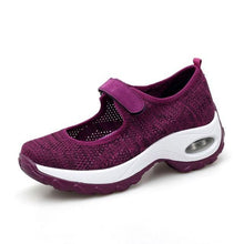 Load image into Gallery viewer, New Air Cushion Flat Shoes Women Mesh Sneakers Breathable Women Shoes Increase Casual Shoes Air Cushion Woman Mesh Sneakers Breathable Flats Womens Shoes