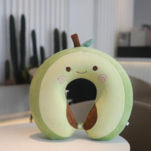 Load image into Gallery viewer, New Animal Memory Cotton U-shaped Pillow Car Neck Pillow Noon Rest Pillow Plane Travel PillowKids Neck Travel Pillows Cute U-Shaped Animal Pillow for Cars Planes Boys Girls Child Gift Ideas