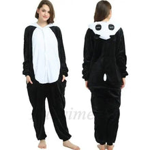 Load image into Gallery viewer, New Animal Pajamas Women Unicorn Sleepwear Panda Pajama Cartoon Overalls Winter Rabbit Nightie Jumpsuit For Winter Girls Unicorn Pajamas Costume Fleece Hooded Animal Sleepwear Christmas Cosplay Unicorn Gift
