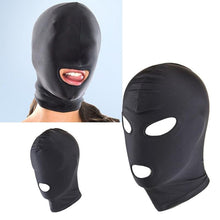 Load image into Gallery viewer, New Arrival Hole Men Women Adult Spandex Balaclava Open Mouth Face Eye Head Mask Costume Slave Game Role Play Mask Gaiter Bike Half Mask Cold Weather Half Balaclava Outdoor Sports Mask Tactical Neck Warmer for Men & Women
