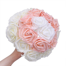 Load image into Gallery viewer, New Artificial 10/20/30 Heads 8cm PE Foam Rose Flowers Bride Bouquet Flower For Wedding Party Decorative Scrapbooking Flower Silk Roses for Wedding Centerpieces Bridal Show Bouquets Party Home Flowers Decoration