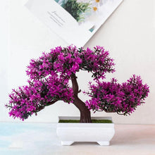 Load image into Gallery viewer, New Artificial Plants Pine Bonsai Potted Decorative Green Small Trees Fake Flowers Ornament For Home Garden Decoration