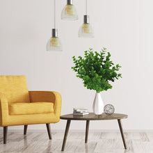 Load image into Gallery viewer, New Artificial Shrubs Boston Fern Grass Fake Green Bushes Indoor Outdoor UV Resistant Indoor Outside For Home Garden Porch Window Décor
