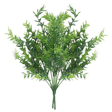 Load image into Gallery viewer, New Artificial Shrubs Boston Fern Grass Fake Green Bushes Indoor Outdoor UV Resistant Indoor Outside For Home Garden Porch Window Décor