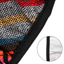 Load image into Gallery viewer, New Baja Blanket Car Steering Wheel Cover Linen Universal Elastic Flax Stripe Cool Interior Car Steering Wheel Cover Ethnic Style Car Accessories Steering Wheel Covers with Cloth for Women Breathable Anti Skid Better Grips Steering Wheel Cover Women